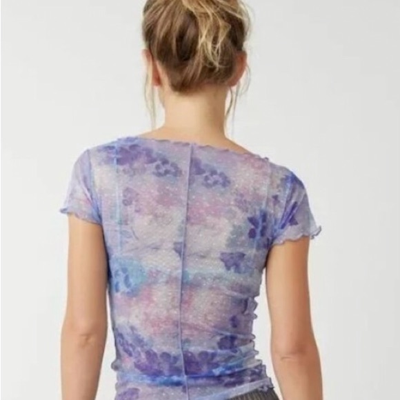 Free People Intimately sheer floral top. NWT - Picture 10 of 10